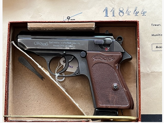 Walther PPK kal. 7,65 gebraucht, Waff. Nr.118444