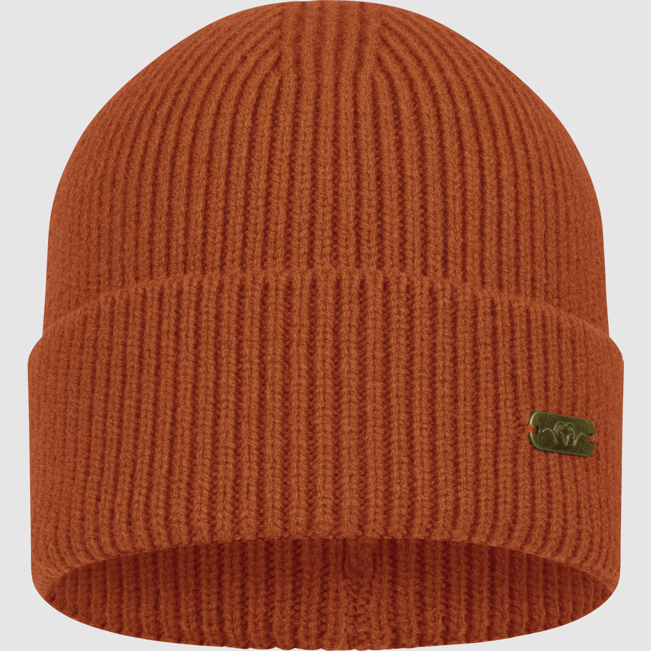 Tommy Rib Beanie Burned Orange ONE_SIZE