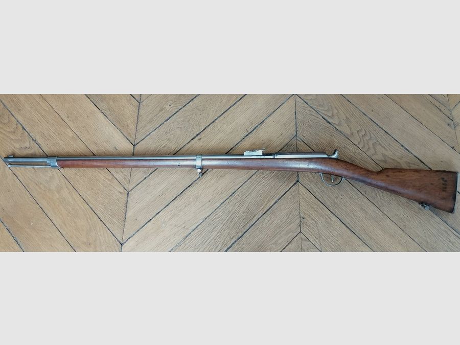 Seltenes und schönes Chassepot-Gewehr 1866 1. Typ – Monomatrikulation – 1. Zouave – Ausgezeichneter Zustand, Bild 2 von 41