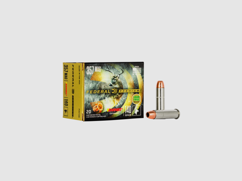Federal Munition de Revolver Premium .357 Mag. 9,10g Barnes Expander Vital Shok