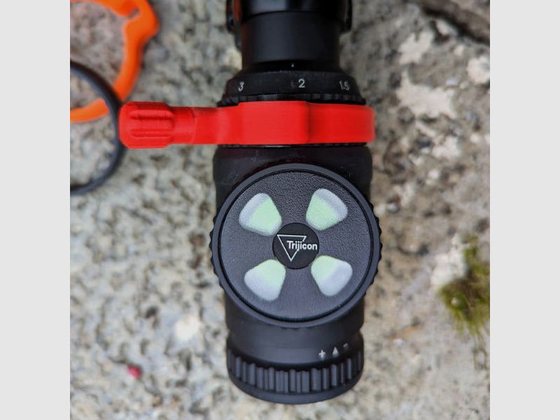 Für Trijicon Accupoint: Schnellverstellhebel für Vergrößerungseinstellung der Trijicon Accupoint Serie