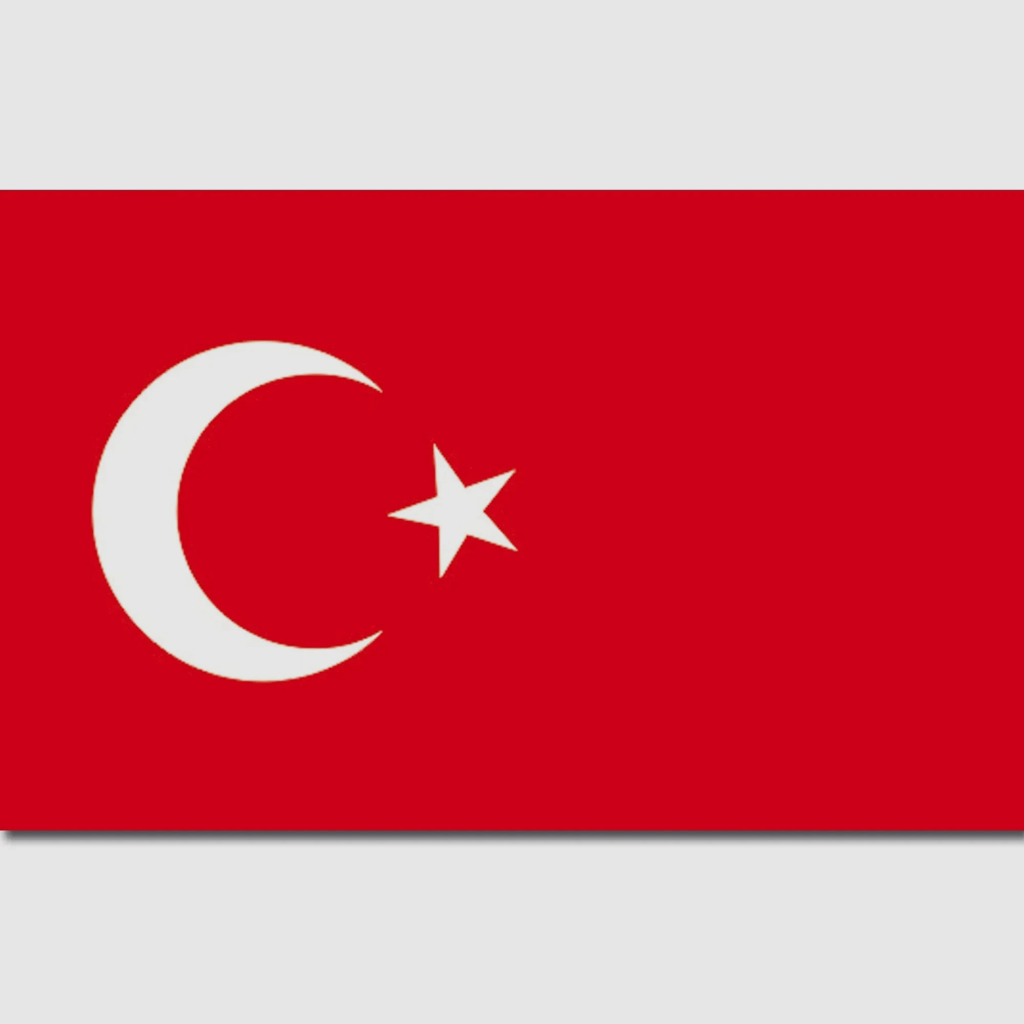 Unbekannt Flagge Türkei