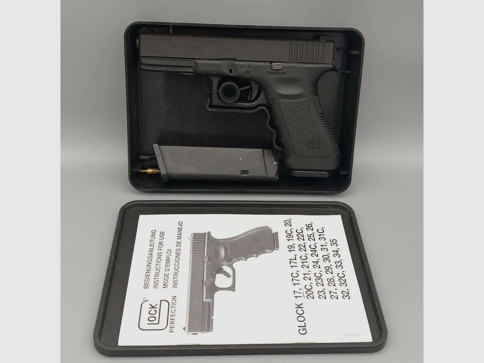 Glock 22 .40S&W auch als Wechselsystem .40S&W