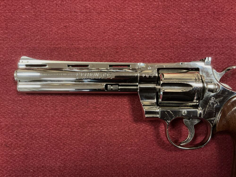 Colt Python 357 Magnum CTG verchromt