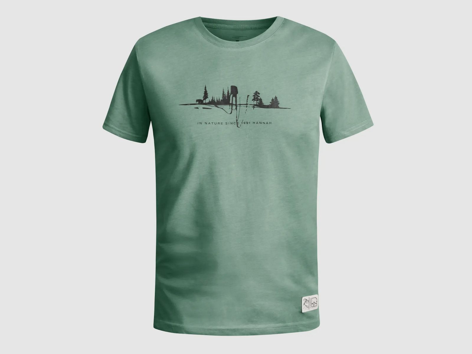 Hannah T-Shirt Grem Groen Mel