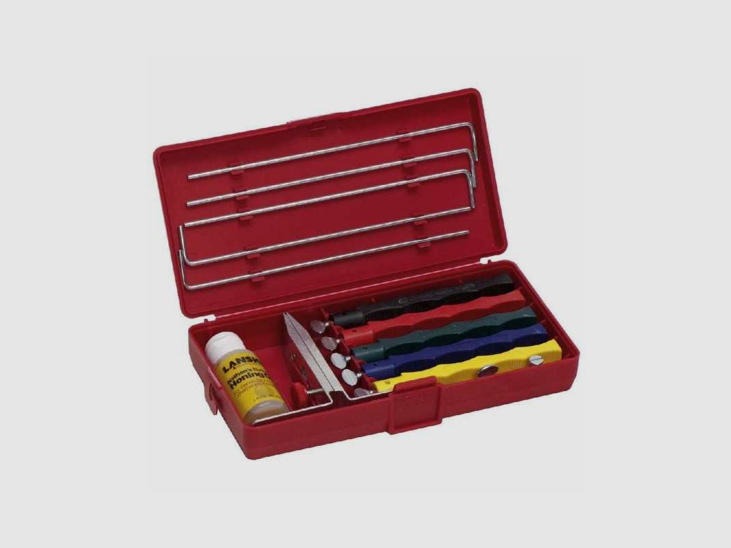 Lansky Deluxe Schleifset mit 5 Steinen – LKCLX