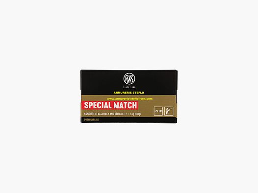 RWS 22LR Spécial Match - (x50)