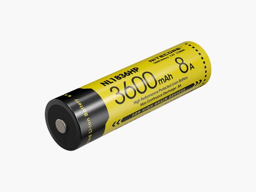 Nitecore AKKU NL1836HP 3600mAh