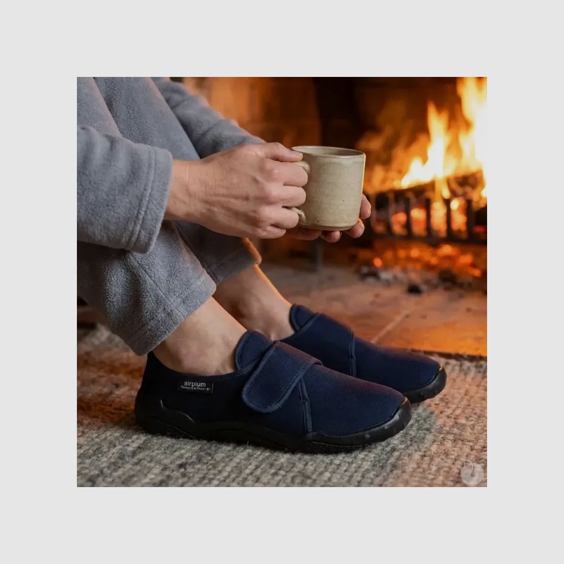 Zapatos de velcro Dejean marine - Airplum Made in France, imagen 1 de 15