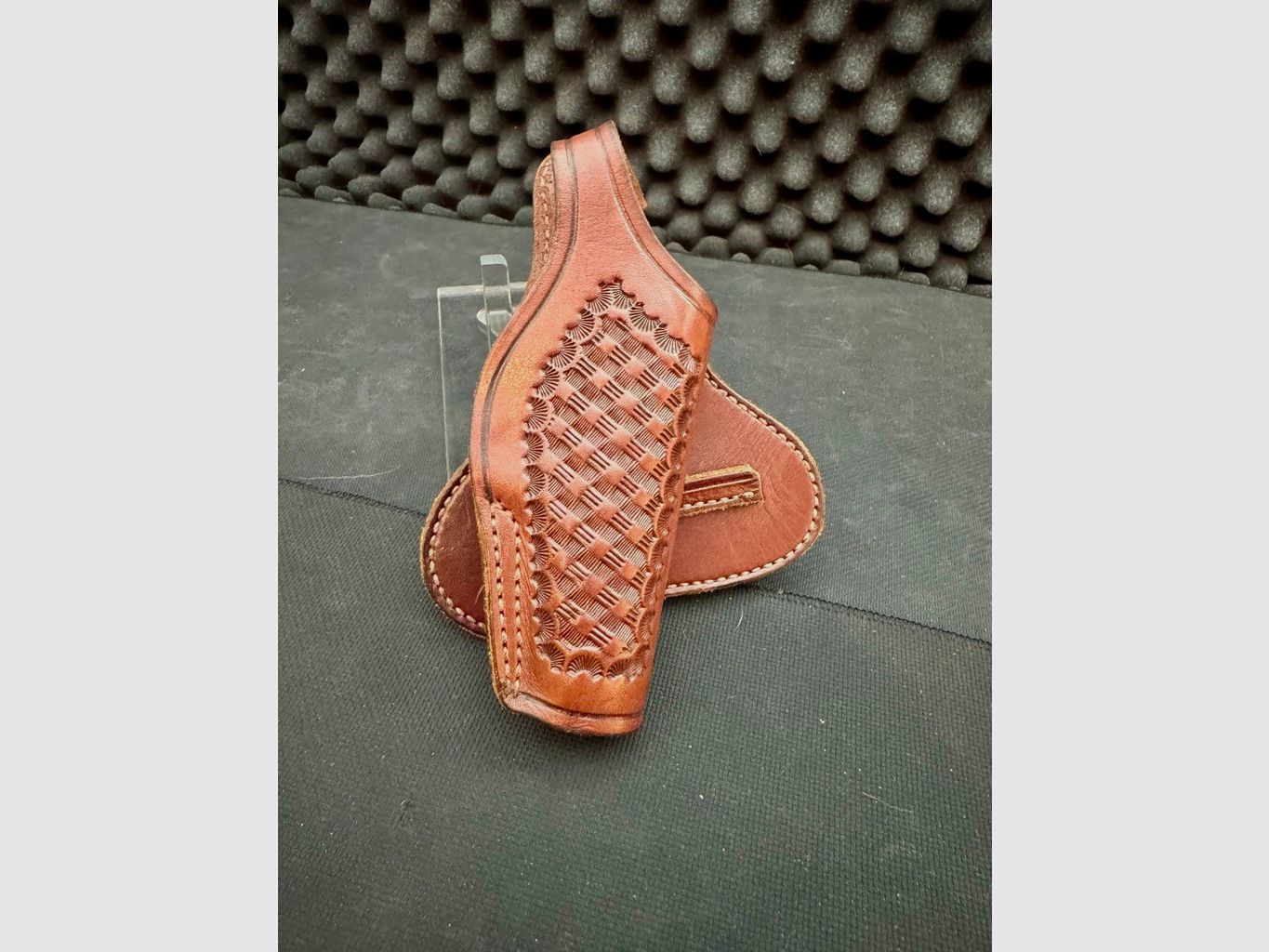 Lederholster Gürtelholster Revolver Western-Stlye Dickleder