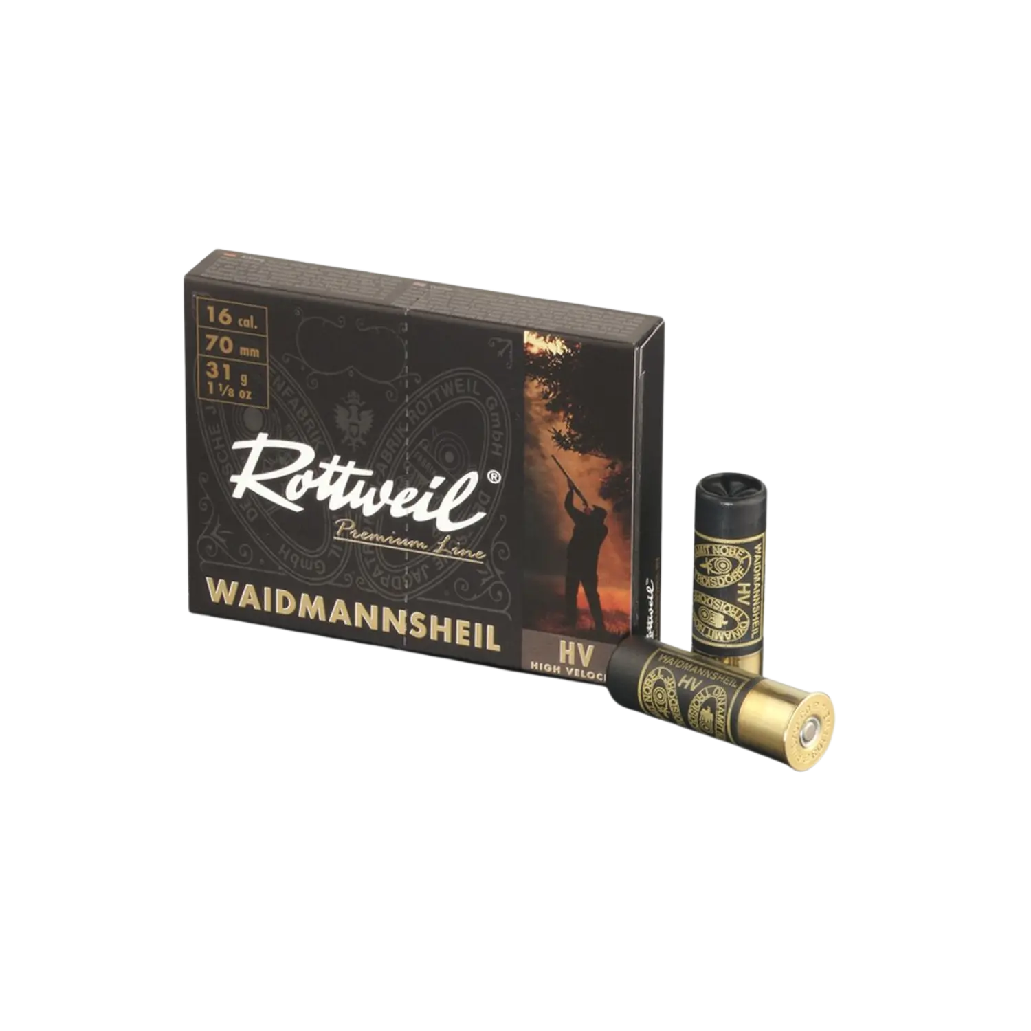 Rottweil Waidmannsheil 16/70 HV 3,0 mm 10 colpi