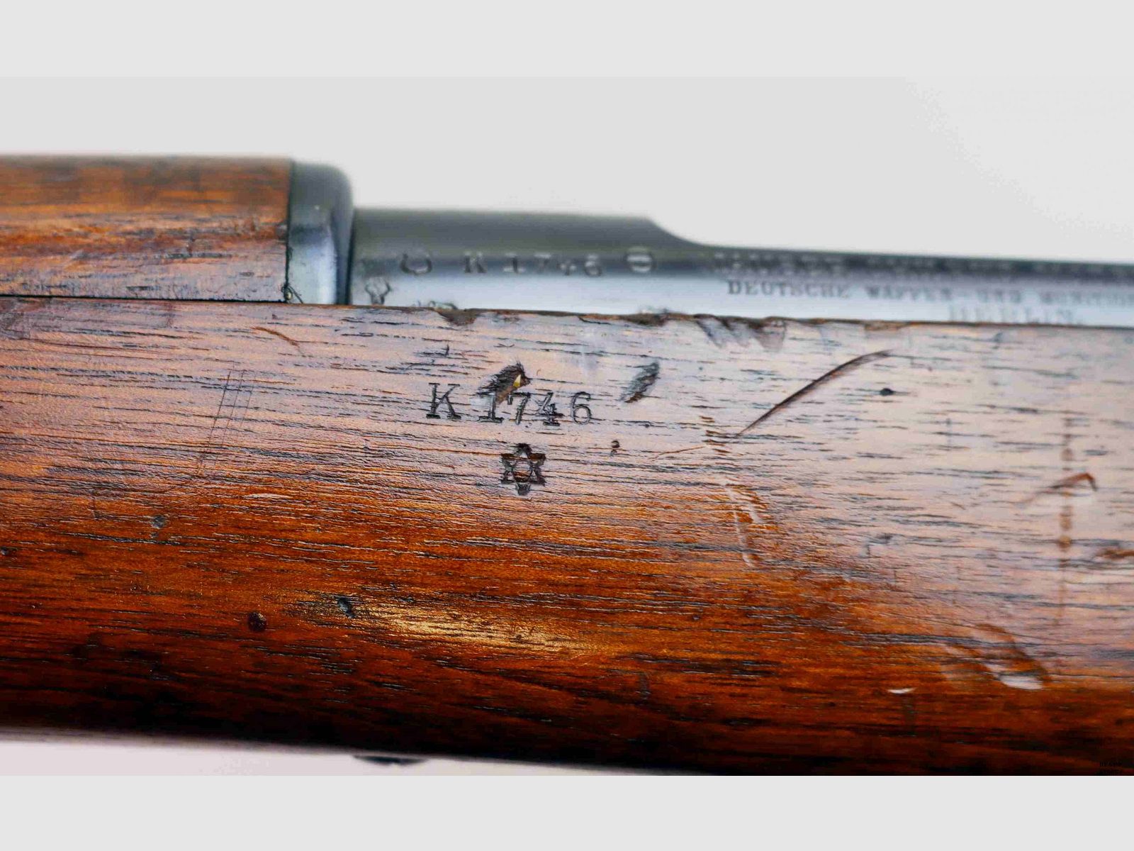 Karabin DWM mod. Mauser Chileno Modelo 1895 kal. 7×57 matr. K1746, zdjęcie 17 z 17