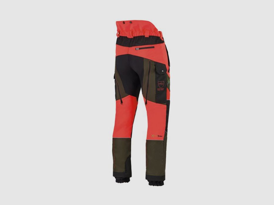 PSS H-Schnittschutzhose X-treme Breeze | orange, Bild 3 von 18