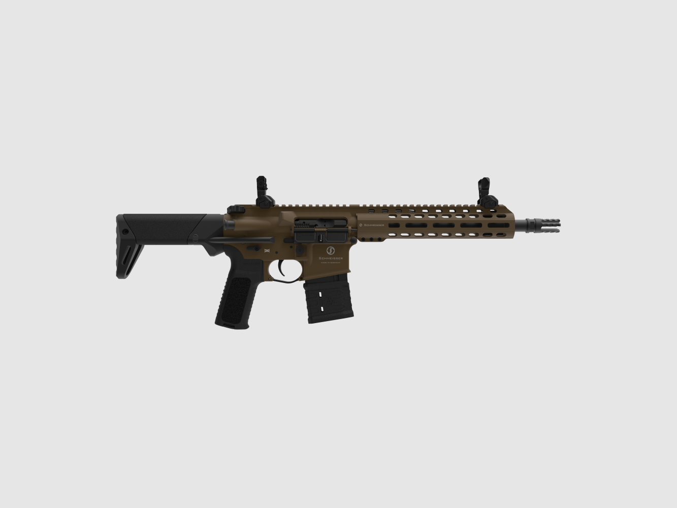 Selbstladebüchse Schmeisser AR15 S4F CSS Stock Bronze 10.5" .223 Rem