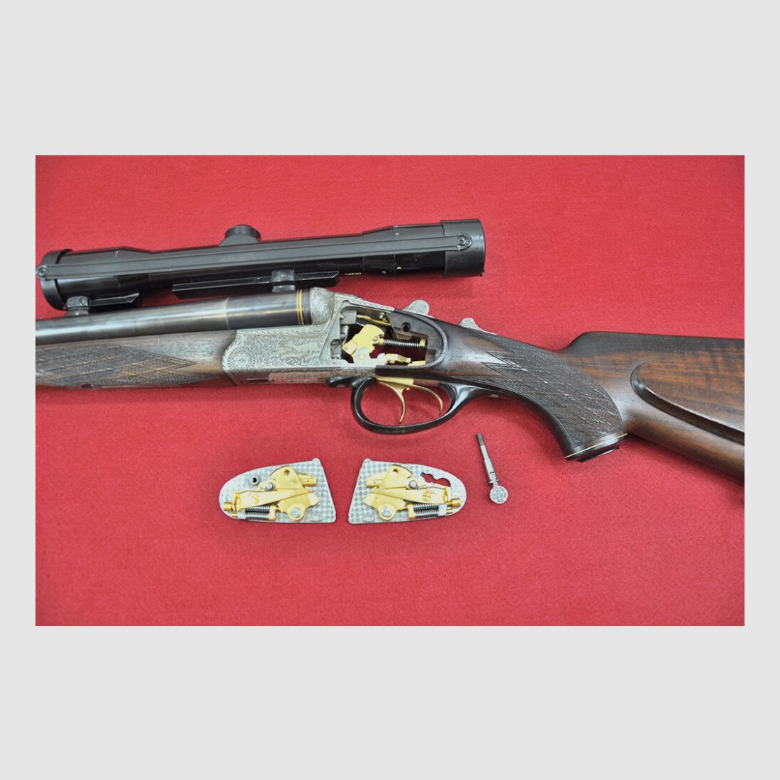 Krieghoff Neptun Primus Drilling 12/70 ; 6,5x57