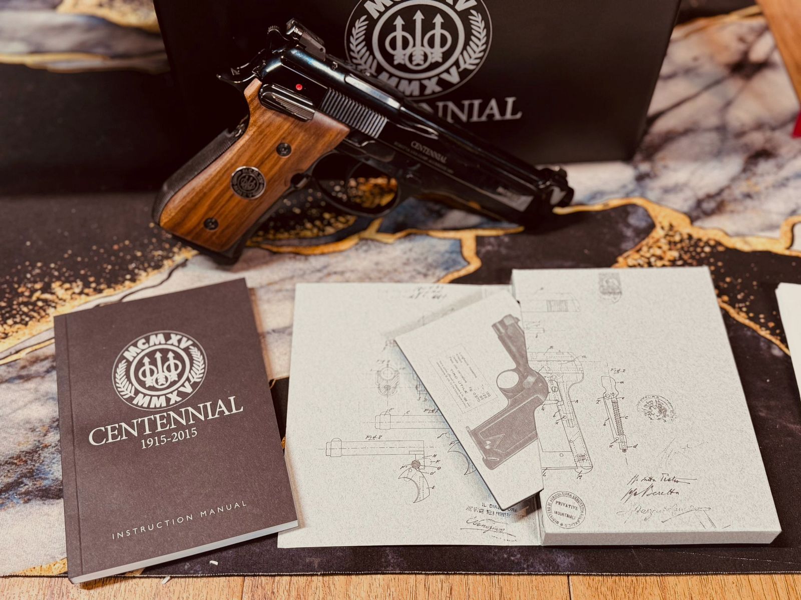 Pistole – Beretta 98FS CENTENNIAL 9x21mm IMI, Bild 4 von 8