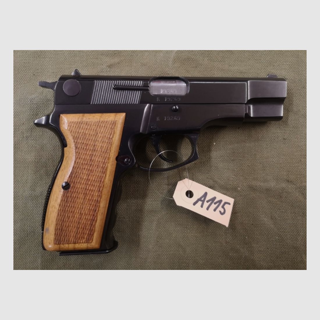 LUGER M90, FN Highpower, Browning Hi Power compact / short version