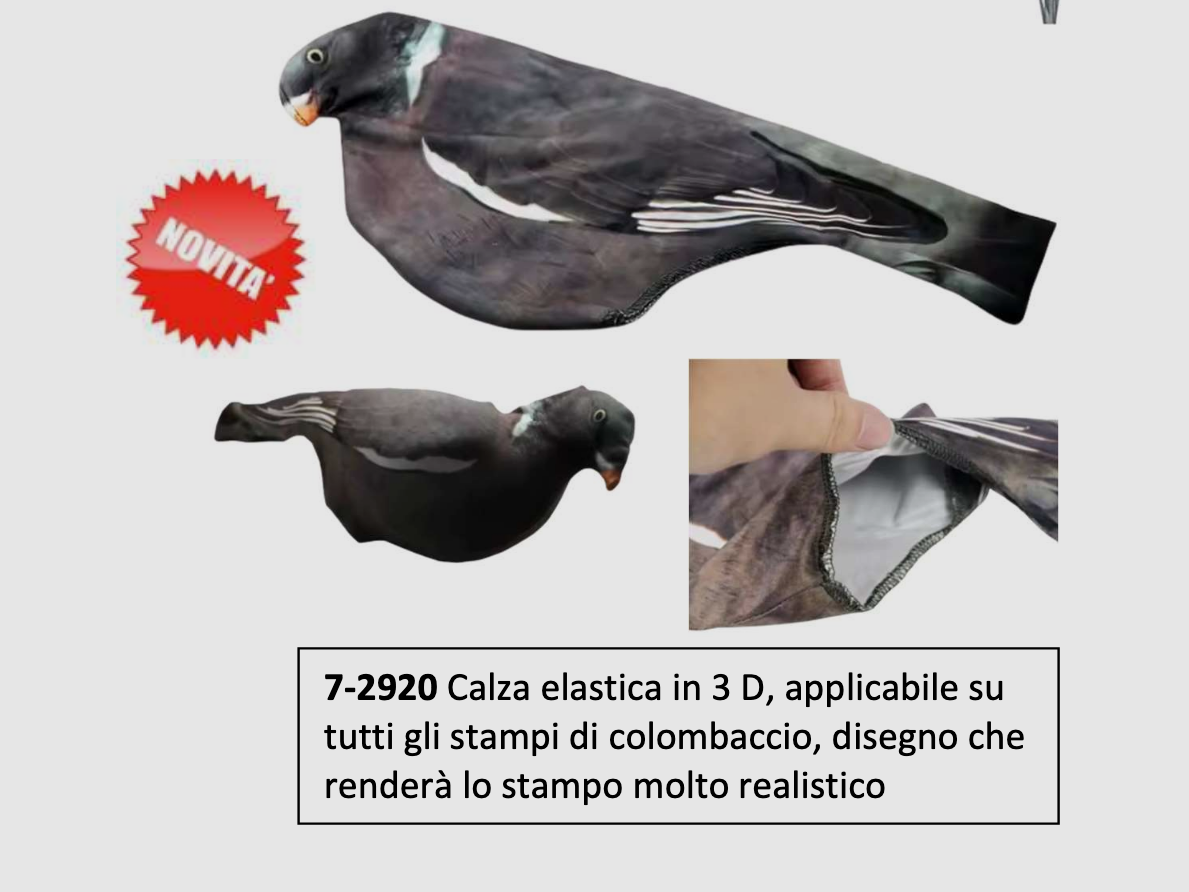 GERMAN – Schaftüberzug 3D Taube, Bild 3 von 3