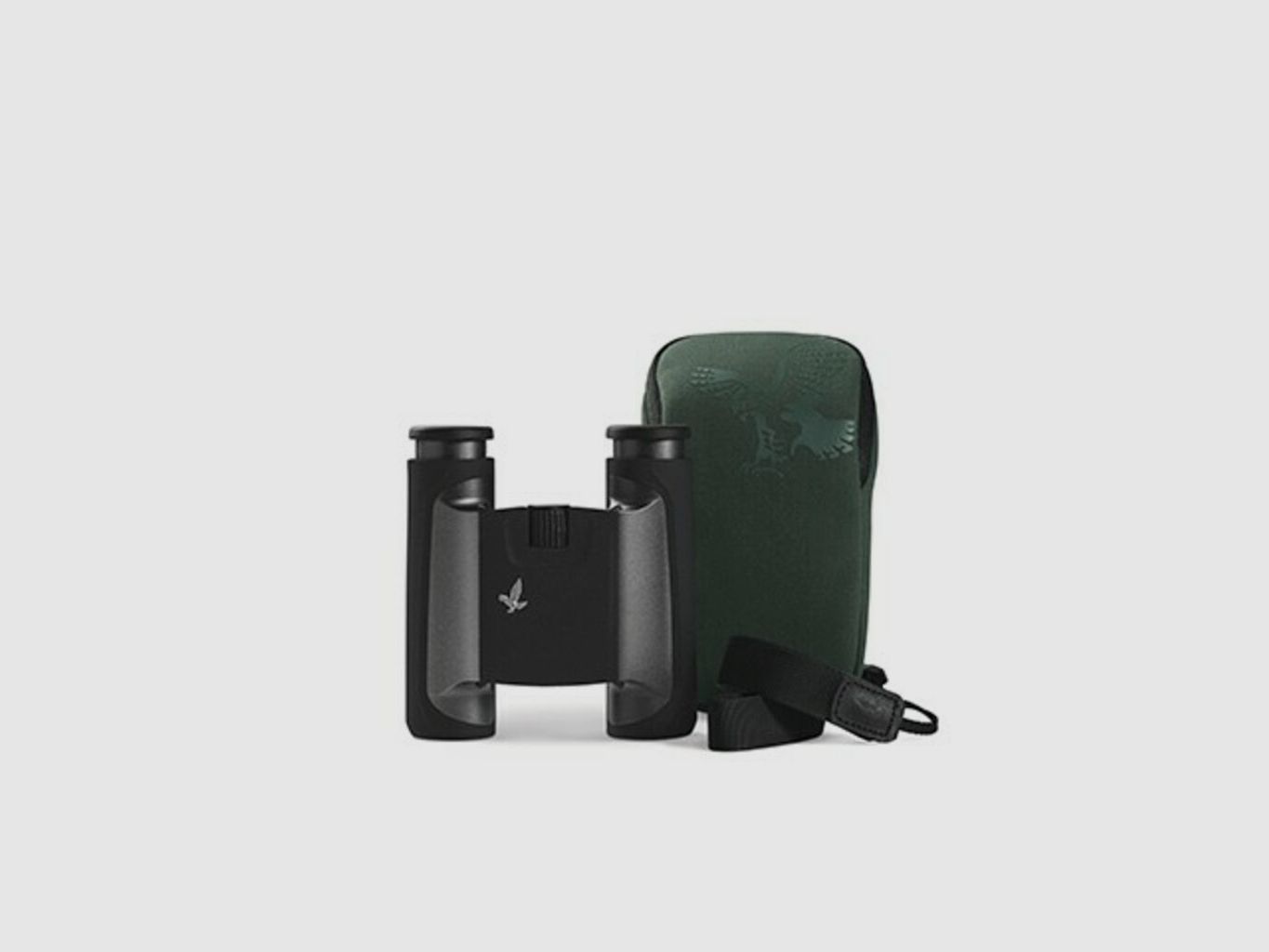 Binoculares Swarovski Optik CL Pocket 8x Gris Funda Wild Nature (verde acolchada), imagen 4 de 5