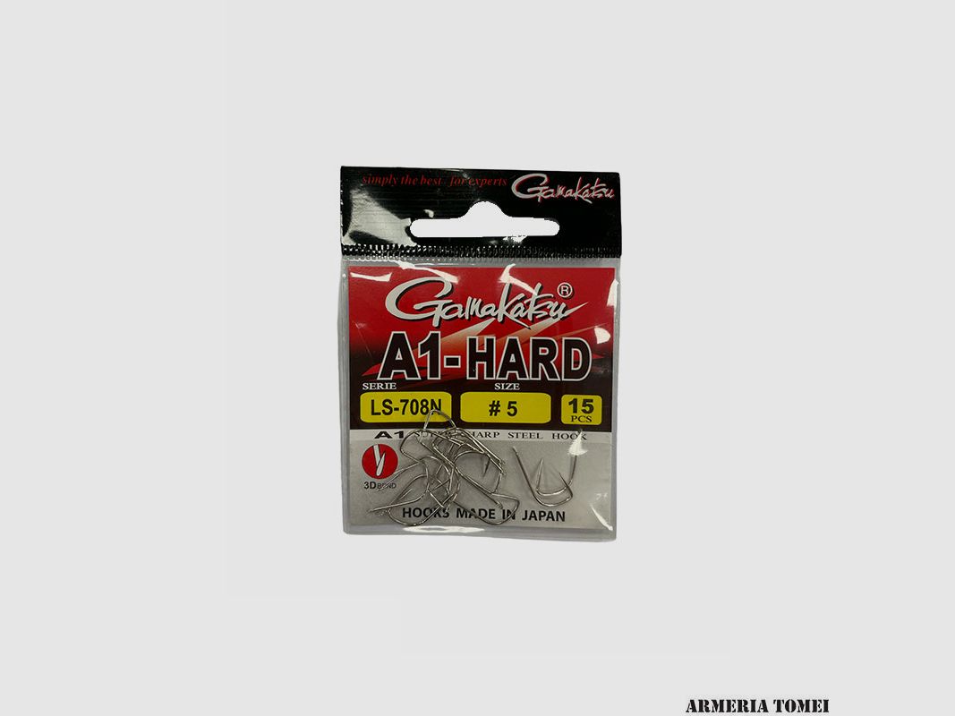 GAMAKATSU – A1-HARD SERIES LS-708N SIZE #5 (15 PCS)