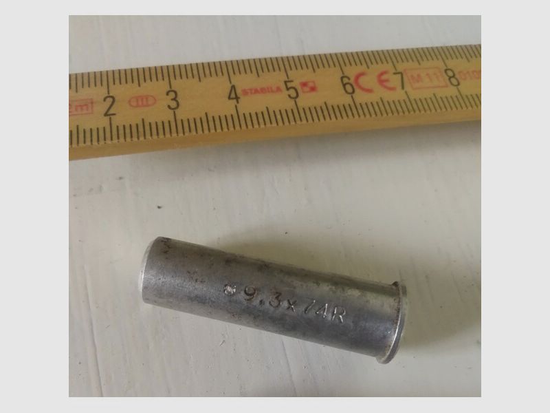 9,3 x 74R Pufferpatrone