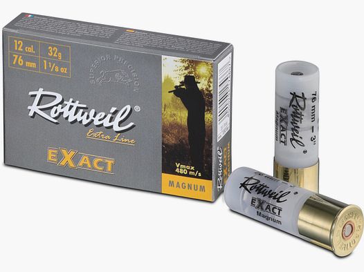 Rottweil Exact 12/76 Mag 32g Flintenlaufgeschoss 5er Pack.
