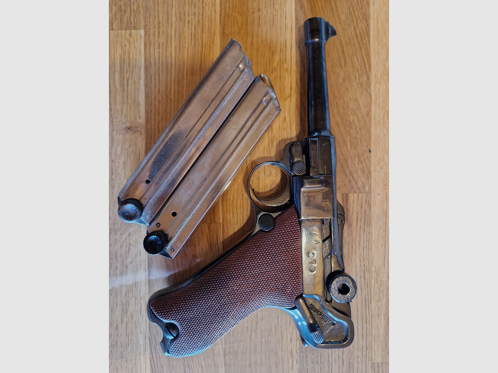 Mauser P08 Luger, 9 mm