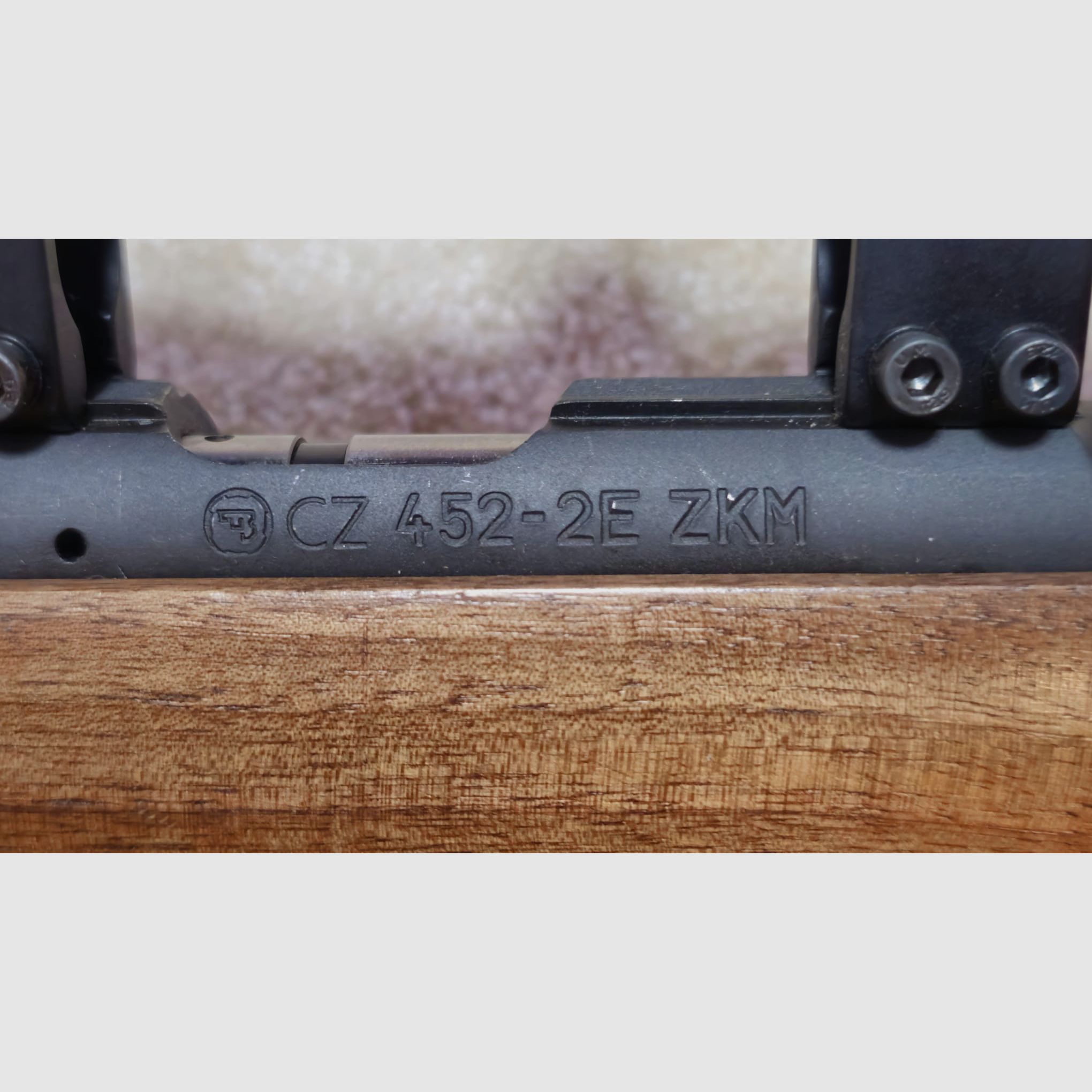 KK repeating rifle CZ ZKM 452-2E, caliber .22 long rifle, small caliber