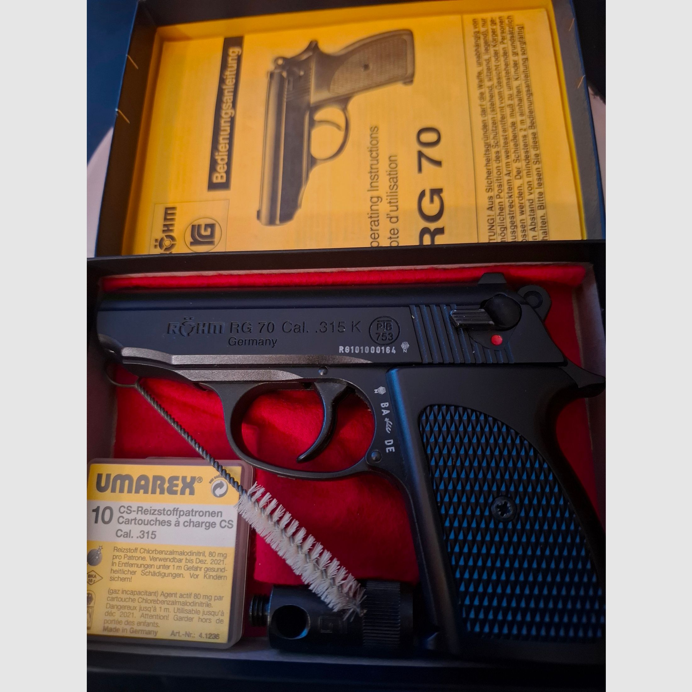 Röhm RG 70 Cal. 315 K PTB 753 "LIKE NEW