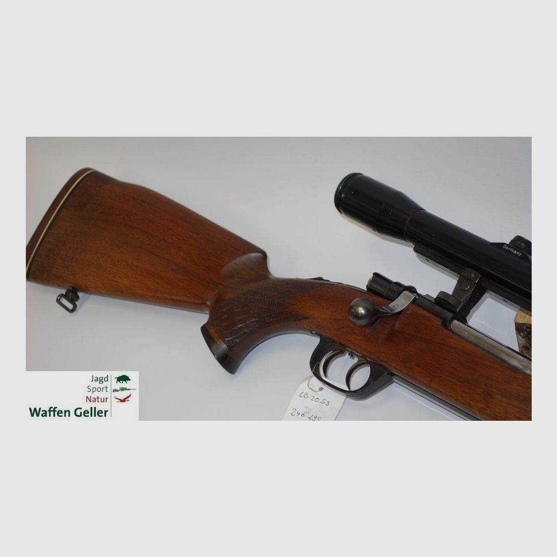 Mauser 98 Voere manufacturing with scope