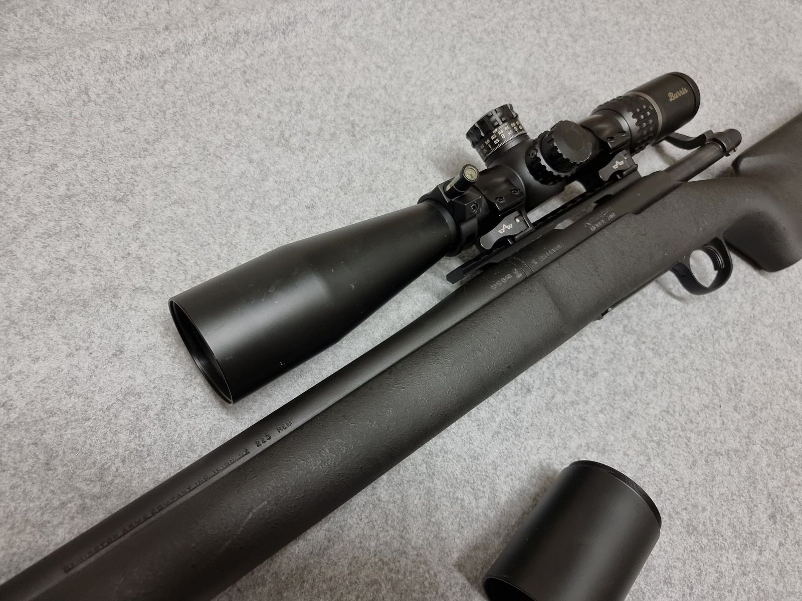 Remington 700 Police .223 Rem. Komplettpaket Long Range Burris XTR II 5-25x25 EAW