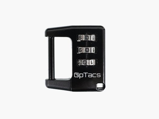 OpTacs combination lock with 3 digits
