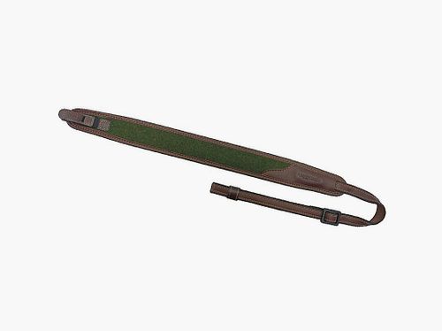 Niggeloh Gewehrriemen Classic Loden mit Schnellverschlüssen - grün/braun