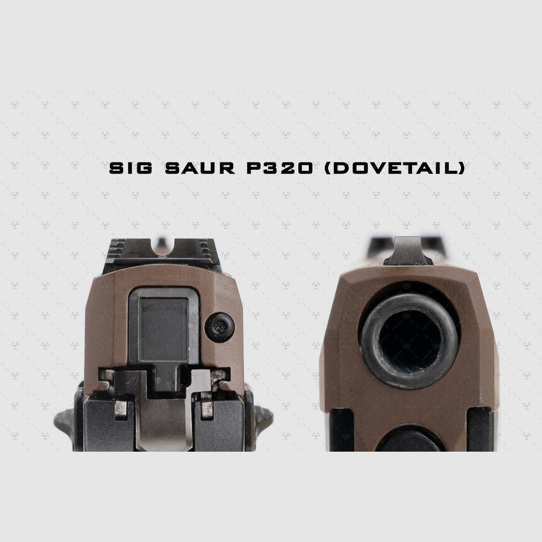 Strike Industries Iron Sights P320 – Standard Height, Bild 3 von 4