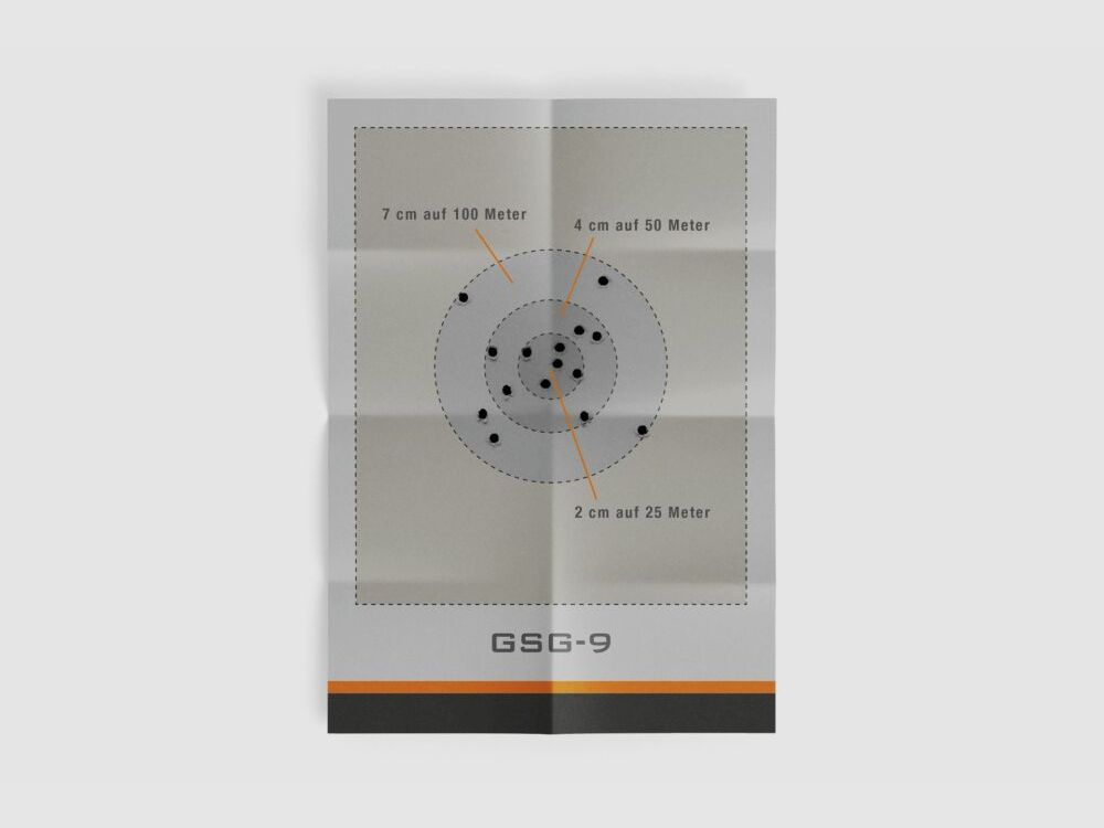 German Sport Guns GSG-9 Sport Schwarz 9 mm Luger - Selbstladebüchse
