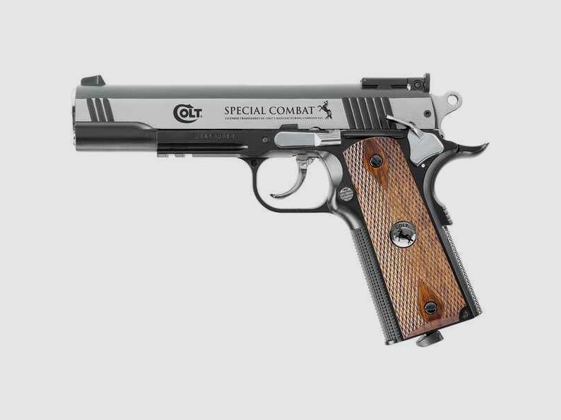 CO2-Pistole Colt Special Combat Classic Bicolor Kaliber 4,5mm BB