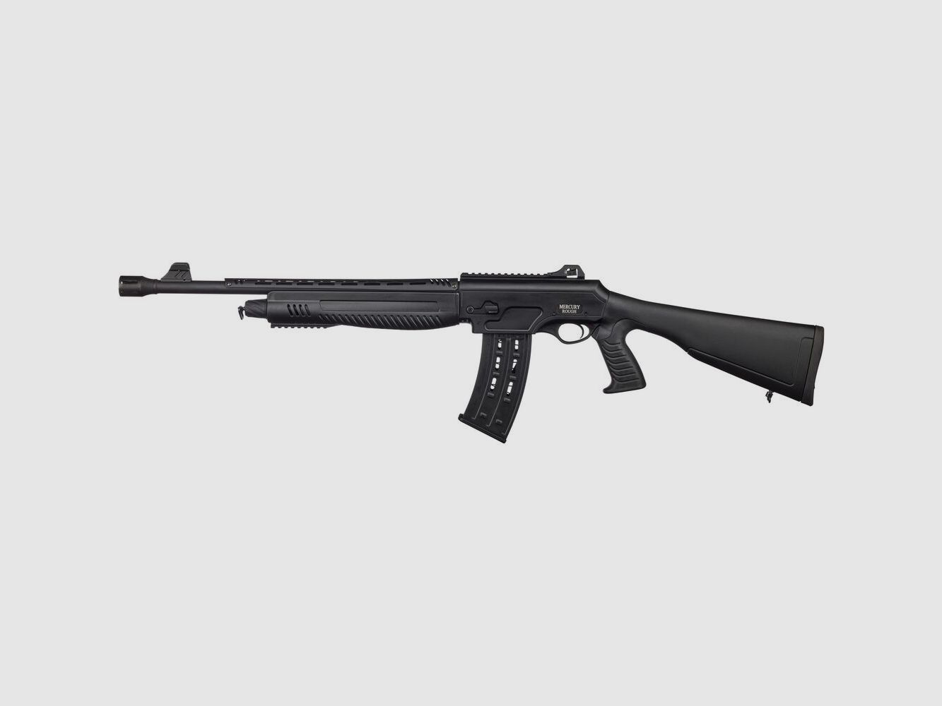 Mercury sport Pro Tuning Raider fusil semi-automatique avec crosse noire et chargeur de 7 coups 12/76, image 2 sur 5