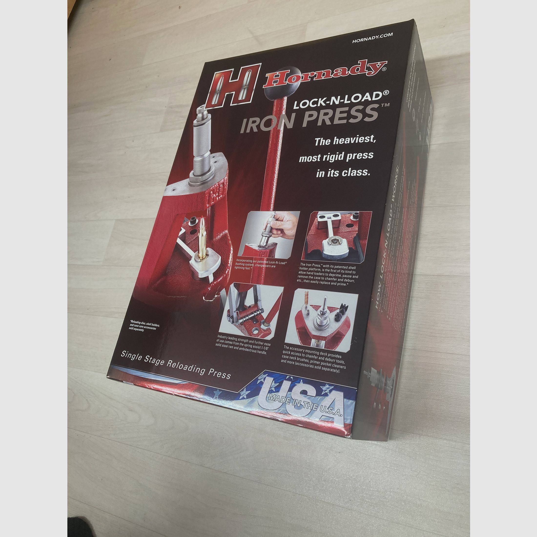 Hornady Lock-n-load Iron Press Einsationenpresse, neu, OVP