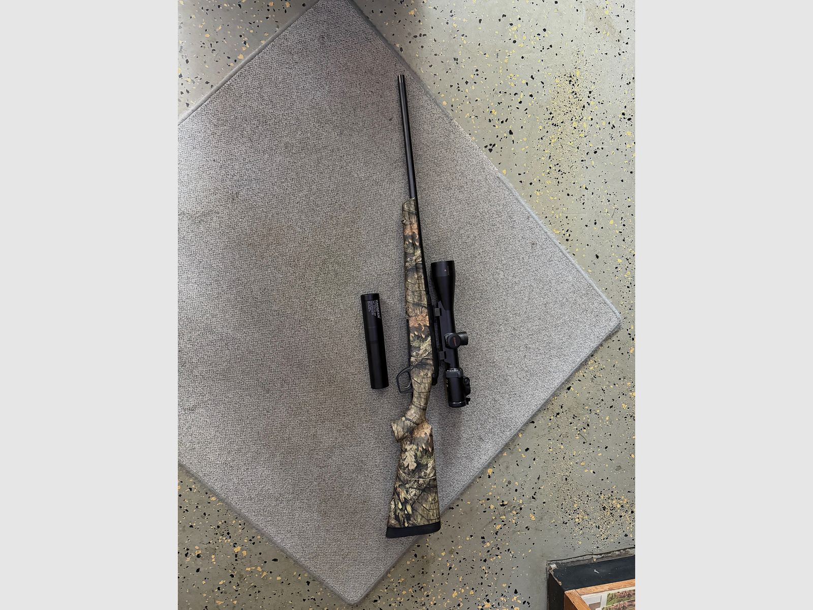 Repetierbüchse Remington mit Hausken Schalldämpfer