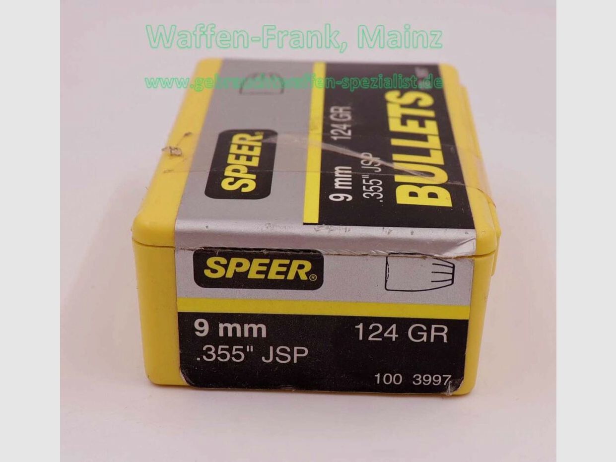 Speer / USA FFW-Geschosse 9mm (.355)