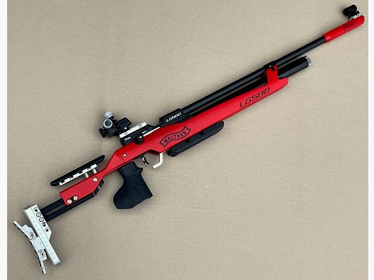 WALTHER LG500 COMPETITION "COULEUR SPÉCIALE ROUGE"
