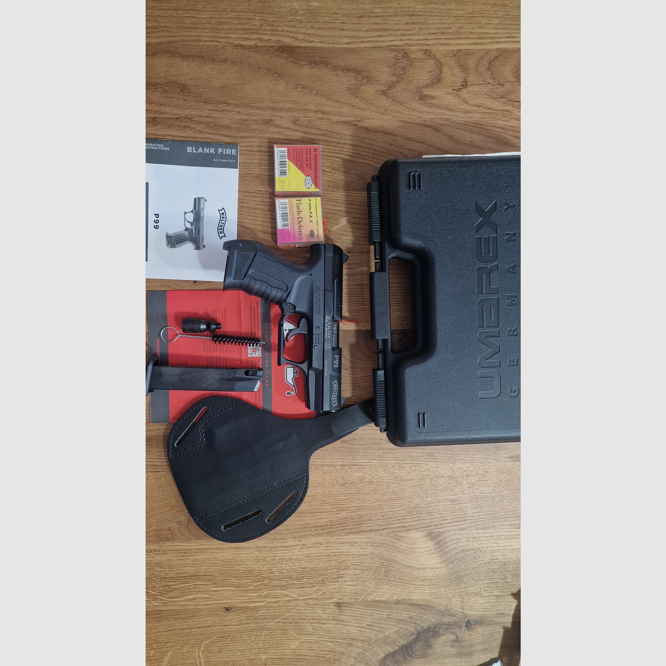 WALTHER P99 AVEC verrouillage en métal