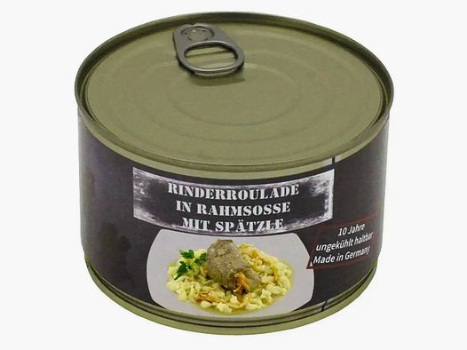 MFH MFH Repas Complet Roulade de Bœuf avec Spätzle 400 g