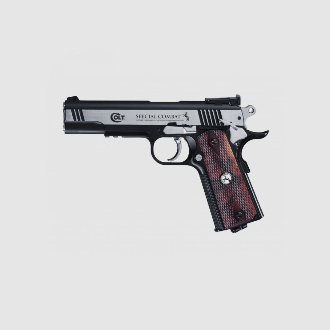 Pistool Sp Combat Classic Colt Co2 Kal Bb/4.5 Dark Ops