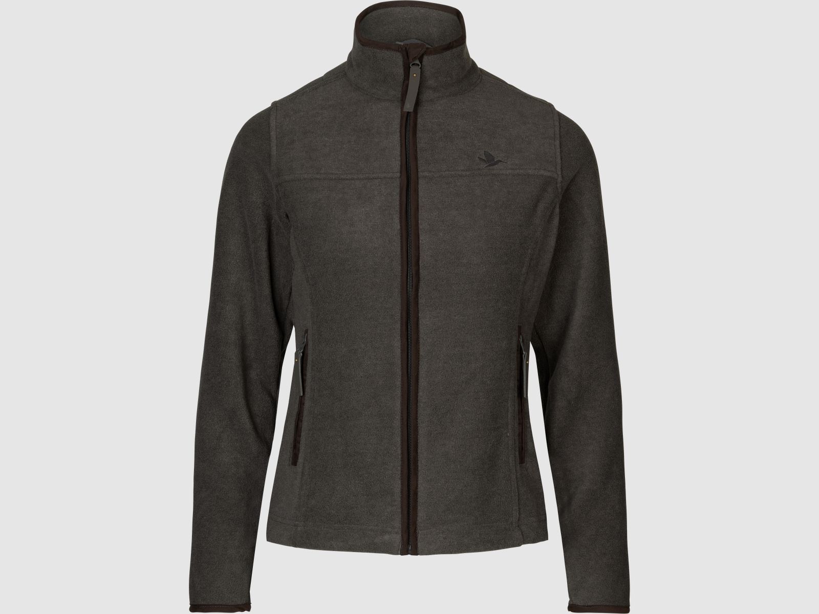 Woodcock Ivy Fleece Jacka Dark Grey Melange 2XL