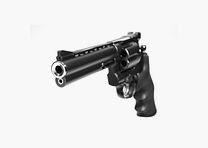 KORTH Combat Revolver NSC, cal. .357 Mag, 5,25 Inch, Rubber Grip
