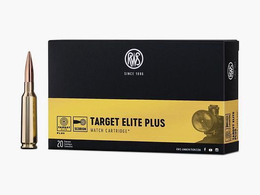 RWS 6.5 Creedmoor TARGET ELITE PLUS 9.3g/143gr