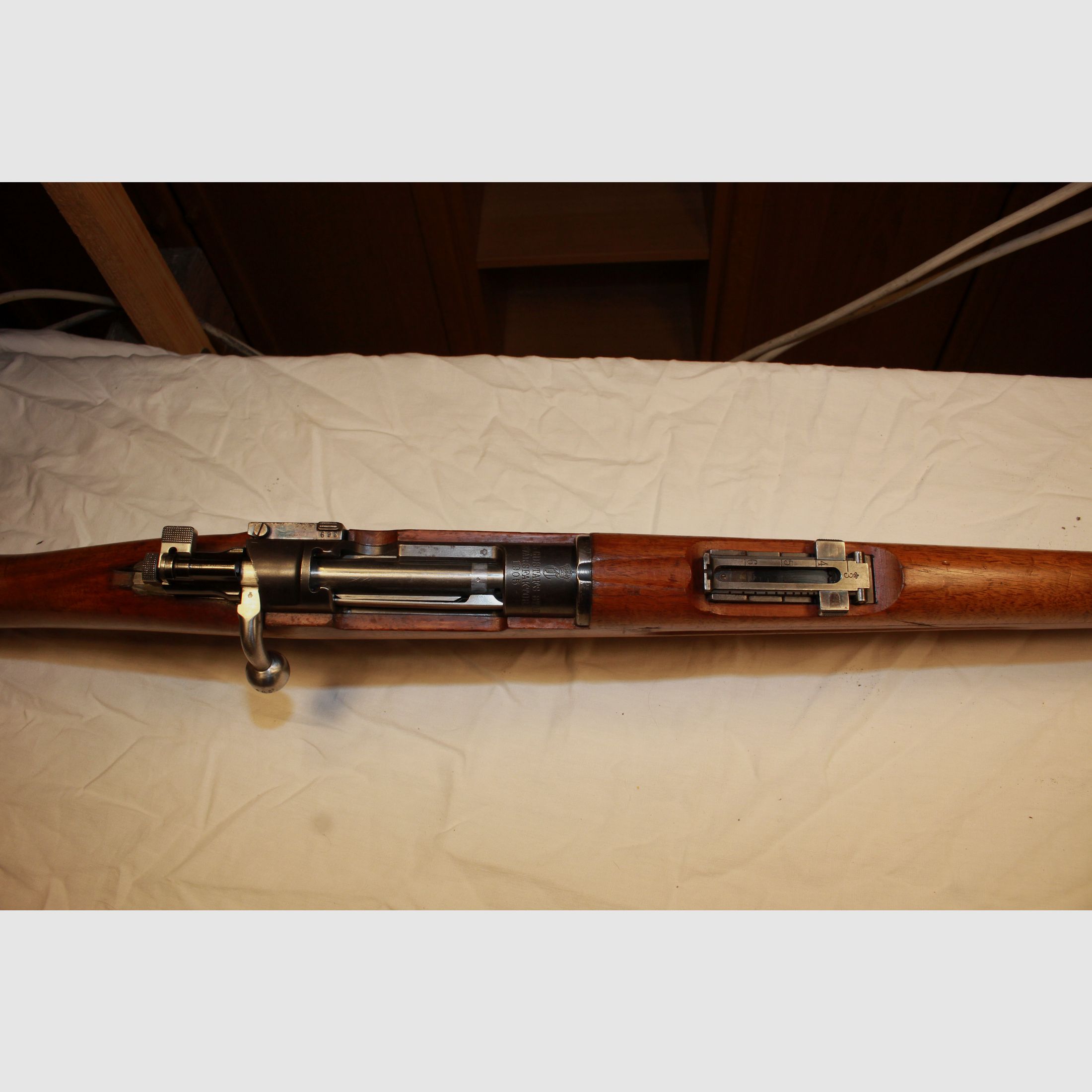 Schwedischer M 96, Einzellader.