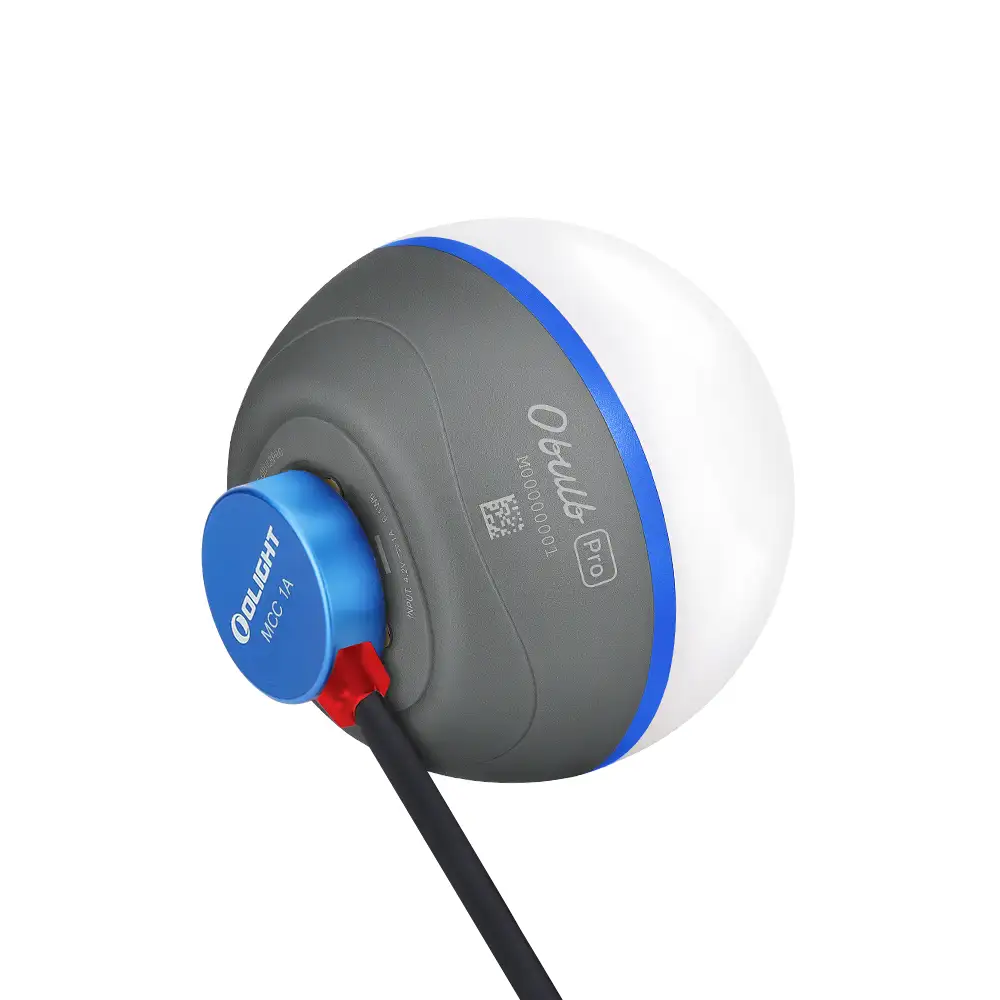 Przenośne światło LED z pilotem Bluetooth Obulb Pro Olight pomarańczowe, zdjęcie 11 z 22