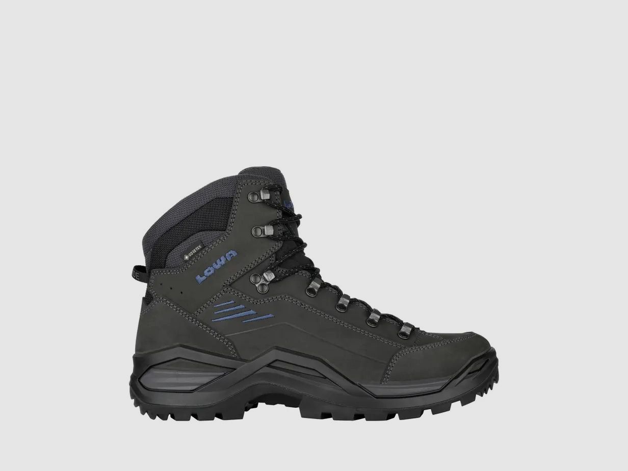 Lowa Renegade GTX Mid Anthracite steelblue, afbeelding 2 van 6